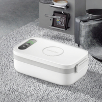 Direkter Fabrikpreis 1000ml Isolierte Multifunktionale/Einstellbare Temperatur Kabellose Elektrische Lunchbox Wiederaufladbar Tragbar