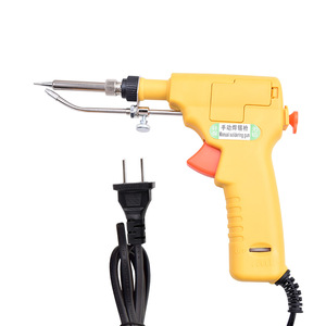 Soldador eléctrico <span class=keywords><strong>de</strong></span> 80W con alimentación automática <span class=keywords><strong>de</strong></span> estaño, herramienta <span class=keywords><strong>de</strong></span> soldadura <span class=keywords><strong>de</strong></span> calefacción externa e interna, <span class=keywords><strong>pistola</strong></span> <span class=keywords><strong>de</strong></span> soldadura <span class=keywords><strong>de</strong></span> 80W - Product Image 1