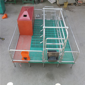 Lit de mise bas pour truies en acier plastique galvanisé personnalisé Cage de maternité utilisée pour l'élevage de porcs - Product Image 2