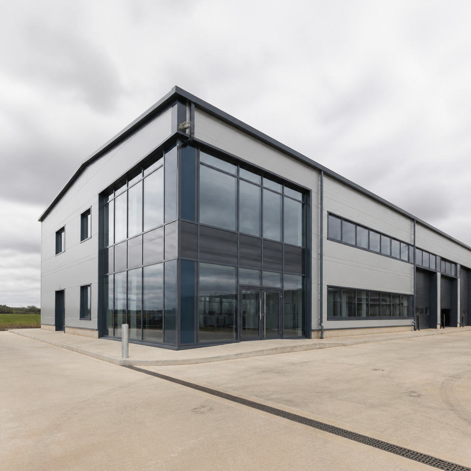 Customized Steel Structure Commercial Building for Industrial Projects ...