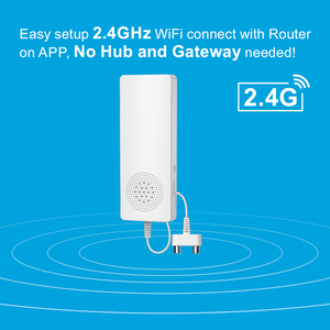 Wi-Fi phát hiện rò rỉ nước cho nhà độ nhạy cao tuya thông minh cảm biến độ ẩm cảnh báo cho tầng hầm, nhà bếp, phòng tắm - Product Image 2
