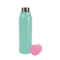 Gobelet à café personnalisé OEM, cadeau promotionnel, double paroi en acier inoxydable, isolé sous vide, anti-fuite, écologique, sans BPA, avec couvercle, 12-24