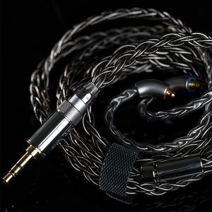 <span class=keywords><strong>FiiO</strong></span> FH9 MMCX Cable de plata de ley de alta pureza 2,5/3,5/4,4mm 3 enchufes Hi-Fi In-Ear HIFI Earbuds 1DD + 6BA Driver para <span class=keywords><strong>auriculares</strong></span> FH9 - Product Image 5