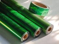 Vente chaude : Rouleaux de feuille de dorure à chaud holographique à effet texturé or et argent pour matériaux d'impression