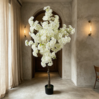 Meistverkaufte Hochzeitsblumenarrangements Künstliche Kirschblütenbäume Seiden-Kunstblumen Partydekoration Heim-Raumdekoration