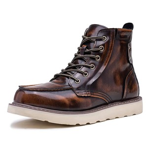 Drioshipping, botines de alta calidad para hombre, nuevos zapatos de cuero de aceite de vaca a la moda de lujo de talla grande US 16 Real Oxford en línea - Product Image 3