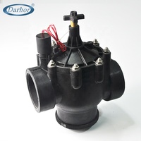 Électrovannes d'arrosage 9V 24V jardin terres agricoles en plastique DN25 électrovanne DN50 DN100