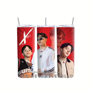 Quantité minimale de commande bas Sublimation personnalisée imprimé Xavi La diabla nouvelles tasses de gobelet de qualité alimentaire 20oz avec tasse de fête en paille - Product Image 6