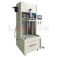 Machine de remplissage et de remplissage de Liquide à Double tête, appareil de remplissage anticorrosion, eau, cognac, blanchiment, 4000 w prix