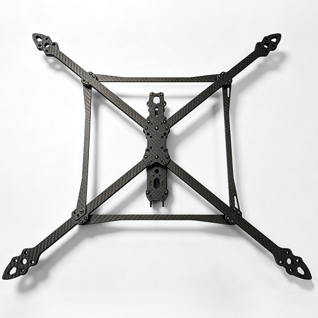 DUSHI Factory Customized Carbon Fiber Carbon Plate for Racing Drone Frame RC Quadcopter Frame Kit