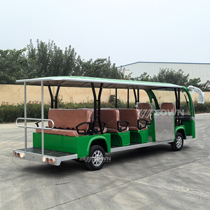 รถบัสไฟฟ้าท่องเที่ยวพลังงานใหม่ขายดี 72V ความเร็วต่ำ สำหรับขนส่งผู้โดยสาร ได้รับการรับรองมาตรฐาน CE เหมาะสำหรับรีสอร์ท สวนสัตว์ และสวนสนุก - Product Image 3