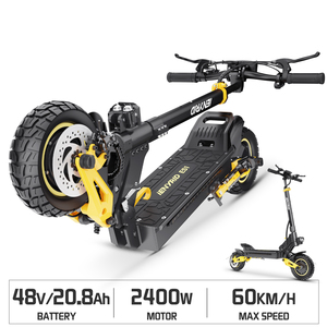 Nueva Versión Scooter Eléctrico Plegable para Adultos IENYRID <span class=keywords><strong>ES1</strong></span> 2400W con Motores Dobles, 3 Modos de Velocidad y Velocidad Máxima de 60 km/h - Product Image 5