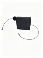 Enrollador de Cable Retráctil DYH-1816, Cable de Extensión de 2m, Tipo-C para Android, Iluminación para Teléfono Móvil, Material ABS+PC Anti-incendios, 12V 24W