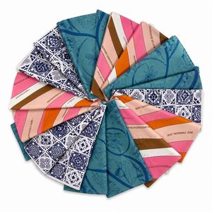 Custom Silk Bandana, Personalized Square Scarf, Head Scarf <b>for</b> Women, Fashion Neck Scarf, <b>Unique</b> <b>Gift</b> <b>for</b> <b>Her</b>, Custom Design - Product Image 2