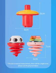 Jouets classiques Offre Spéciale allument clignotant jouet jouets enfants pour jouer à l'intérieur Gyro musical rebondissant Gyroscope <span class=keywords><strong>toupie</strong></span> - Product Image 5