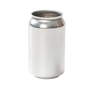 Boîtes rondes en aluminium vides vierges imprimées personnalisées de 250ml 330ml 1000ml pour la bière et les boissons gazeuses de soda