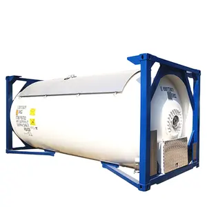 T50 LPG propan sıvı klor 20FT 40FT ISO Tank konteyner satılık