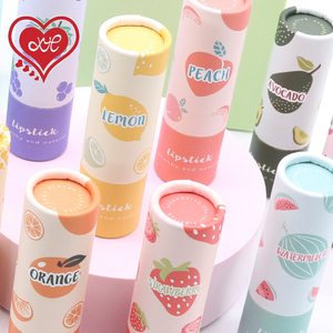 Contenedor de lápiz labial de alta calidad, embalaje de tubo personalizado redondo, tubo de papel giratorio para embalaje de bálsamo labial de 3,5g - Product Image 2