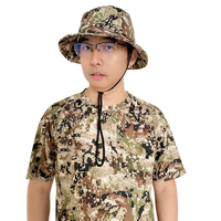 Ainfad Bucket Cap Fishing Sun Helmet Hunting Outdoor Sun Hat
