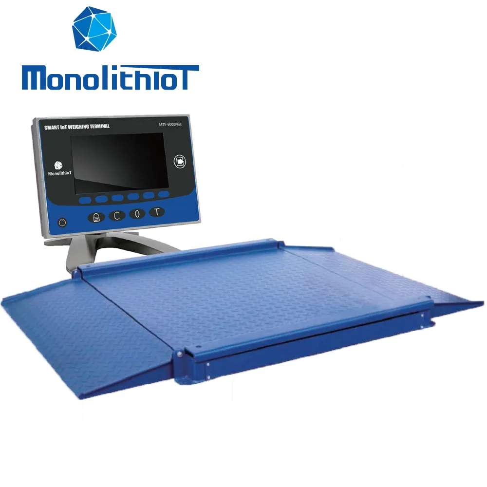 MonolithIoT MTS-6000PLUS industriale intelligente digitale sistema di pesatura indicatore terminale banco Wifi piano scala