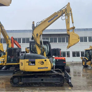 เครื่องขุด PC78US Komatsu 8ตันเครื่องยนต์ไฮดรอลิกมอเตอร์เครื่องกำเนิดไฟฟ้าแบบดั้งเดิม - Product Image 1