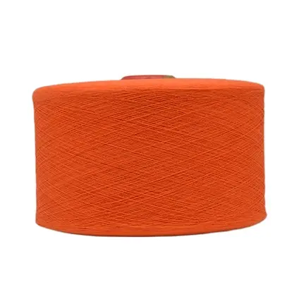 特徴リサイクルコーマ綿糸Ne 16/1 OE 100% デニムカード編みと織りのツイスト均一性