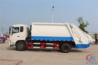 Camion Compacteur de Déchets 4x2 Direct Usine 14m³ – Camion de Collecte des Déchets Compacté pour l'Assainissement