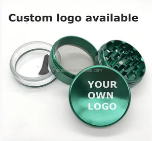 Molinillo de Aluminio Moderno y Duradero de 4 Piezas, Magnético, para Hierbas Secas y Tabaco de Varios Tamaños (40-63 mm), con Logotipo Personalizable, Precio Competitivo - Product Image 2