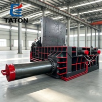 Presse à balles en acier inoxydable certifiée CE Y81-800 avec contrôle PLC, pour ferraille, haute productivité, économe en énergie, compacteur