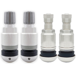 Vanne de pneu en laiton <span class=keywords><strong>TPMS</strong></span> MS525 TR525, tige de Valve à vis sans chambre à air de 453" - Product Image 2