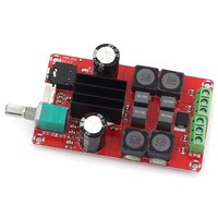 Carte d'amplificateur numérique stéréo double canal XH-M189 avec puce TPA3116D2, module d'amplification de puissance 2*50W DC24V à volume réglable