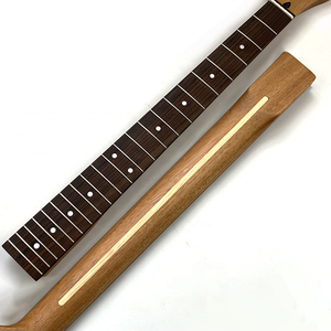 Custom 25.5" Mahogany <b>Guitar</b> Neck with Rosewood Fingerboard for TL <b>Guitar</b> Replacement - Product Image 1
