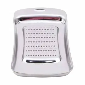 Thép Không Gỉ Tỏi Ép Tỏi Gừng Bùn Nhãn Hiệu Máy Xay Nhà Bếp Gừng Tỏi Vắt Slicer Shredder Vắt Khoai Tây