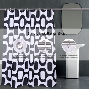 Livraison directe <span class=keywords><strong>Rideau</strong></span> <span class=keywords><strong>de</strong></span> <span class=keywords><strong>douche</strong></span> imperméable à <span class=keywords><strong>motif</strong></span> géométrique le plus vendu <span class=keywords><strong>Rideau</strong></span> <span class=keywords><strong>de</strong></span> <span class=keywords><strong>douche</strong></span> en polyester pour salle <span class=keywords><strong>de</strong></span> bain avec impression personnalisée - Product Image 5