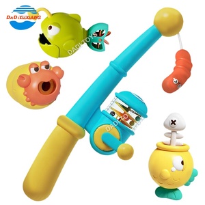 New Bath <strong>Toys</strong> Baby Children's Swimming Pool <strong>Toys</strong> Bathing <strong>Net</strong> Fishing 4-piece Set Animal <strong>Bathtub</strong> <strong>Toys</strong> - Product Image 1