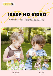 Fotocamera Digitale Mini per Bambini, Schermo da 2,4 Pollici, Ricaricabile, Giocattolo con <span class=keywords><strong>Stampa</strong></span> Istantanea - Product Image 4