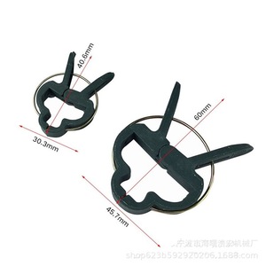 ชุดคลิปหนีบพลาสติกสีเขียวเข้มสำหรับยึดต้นมะเขือเทศ ยี่ห้อ Hirohiro - Product Image 5