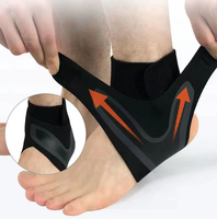 FSPG Attelle de soutien de cheville réglable Attelle de cheville de compression pour stabilisateur Sangle de cheville Wrap pour la Protection du Sport