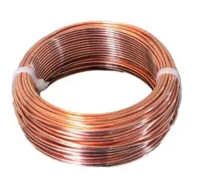 Varilla de alambre de cobre puro de 8mm C1100 Alambre de cobre Varilla de alambre de cobre de paso duro electrolítico Fabricantes y proveedores