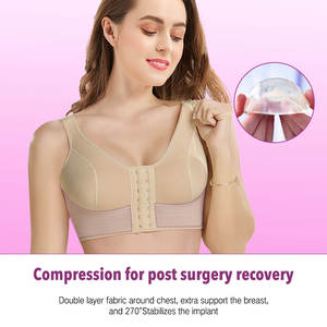 Soutien-gorge chirurgicales pour augmenter le sein, action façonnant le corps, sous-vêtement, Compression de vêtement, sans bretelles - Product Image 3