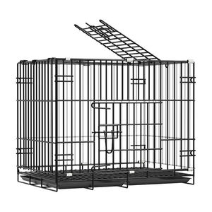 <span class=keywords><strong>Cage</strong></span> à oiseaux extra-large en métal écologique et durable avec plateau en plastique pour usage domestique - pour pigeons, poulets, lapins - utilisation en intérieur - Product Image 4