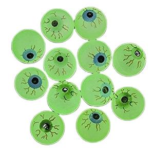 Balles de saut élastiques phosphorescentes de 1.5 pouces, balles en éponge pour enfants balles de terrain de jeu petites - Product Image 1