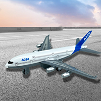 YongnKids 2025 unisexe enfants avion jouet 2P moulé sous pression modèle Mini taille alliage et plastique Simulation amusant avion à Air jouet