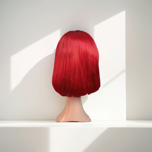 วิกผมแท้ทรงตรงสำหรับผู้หญิงผมแท้สีธรรมชาติ - Product Image 4