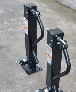 12000 LB Ống Vuông xô thẳng đáy phẳng Trailer Jack hàn Jack-chân đòn bẩy-Thả chân W/mùa xuân trở lại-sidewind - Product Image 4