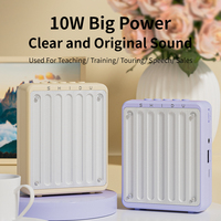 SHIDU M200 10W Speaker PA Pinggang Mini Mikrofon Nirkabel Portabel Penguat Suara untuk Guru Pelatih Pidato
