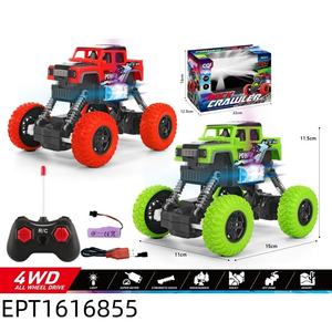 รถบังคับวิทยุ EPT <span class=keywords><strong>1</strong></span>:24 4WD <span class=keywords><strong>RC</strong></span> <span class=keywords><strong>Rock</strong></span> <span class=keywords><strong>Crawler</strong></span> 4 ช่องสัญญาณ พร้อมไฟ LED สำหรับเด็ก ขับเคลื่อนทุกพื้นผิว ปีนป่ายได้ - Product Image 6