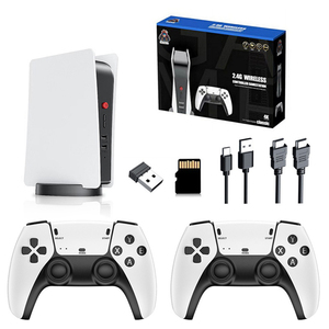 M5 All-in-One oyun istasyonu PS5 tarzı 4K HD çıkışı ile 2.4gb kablosuz denetleyici oyun istasyonu <span class=keywords><strong>Retro</strong></span> klasik Video oyunu konsolu - Product Image 6