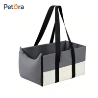 Sac de transport matelassé de luxe Petora pour chien, anti-rayures, pour l'extérieur et la voiture