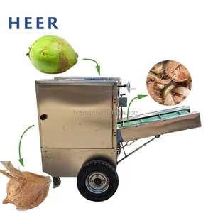 Machine de traitement pour l'extraction de fibres de noix de coco mûres / Machine de défibrage de noix de coco / Machine de broyage de noix de coco - Product Image 2